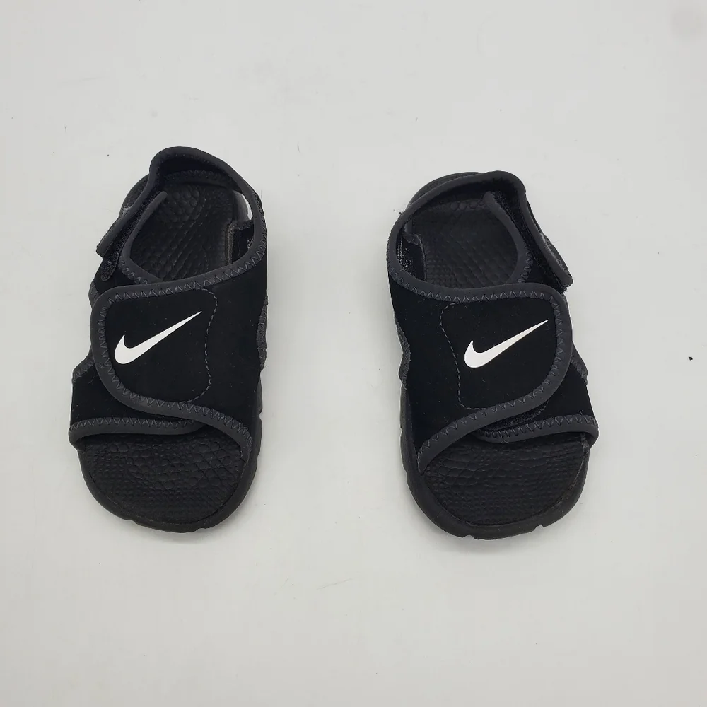 Nike Shoes Toddler 7C Sunray Adjust 4 Black Strap Kids Sandals
